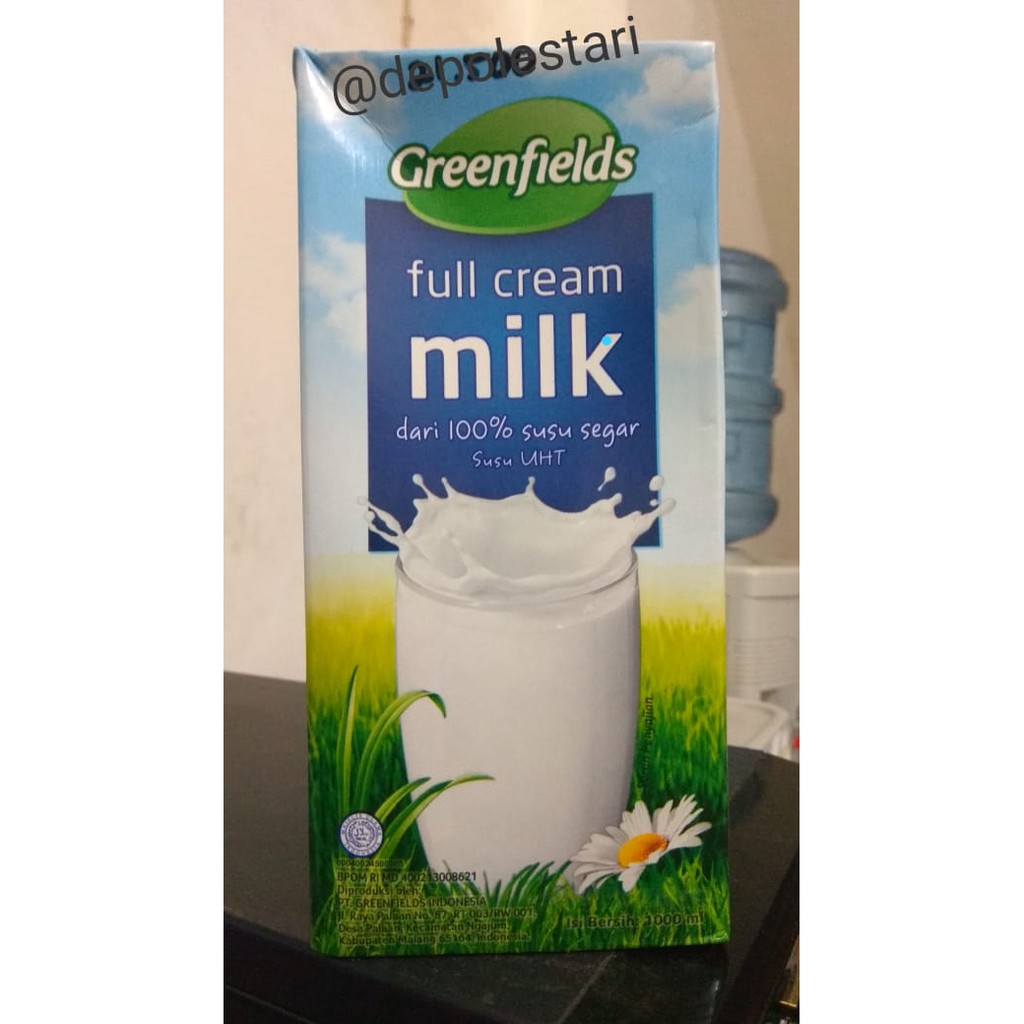 

Susu UHT Greenfields Full Cream Milk 1liter