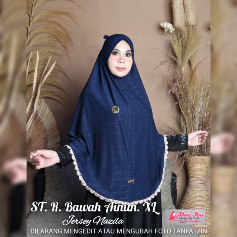 ST. R. BAWAH AINUN. XL by Doa Ibu/ Jilbab Jumbo DOI NAZILA