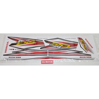  stiker  striping body honda astrea prima dan grand warna  