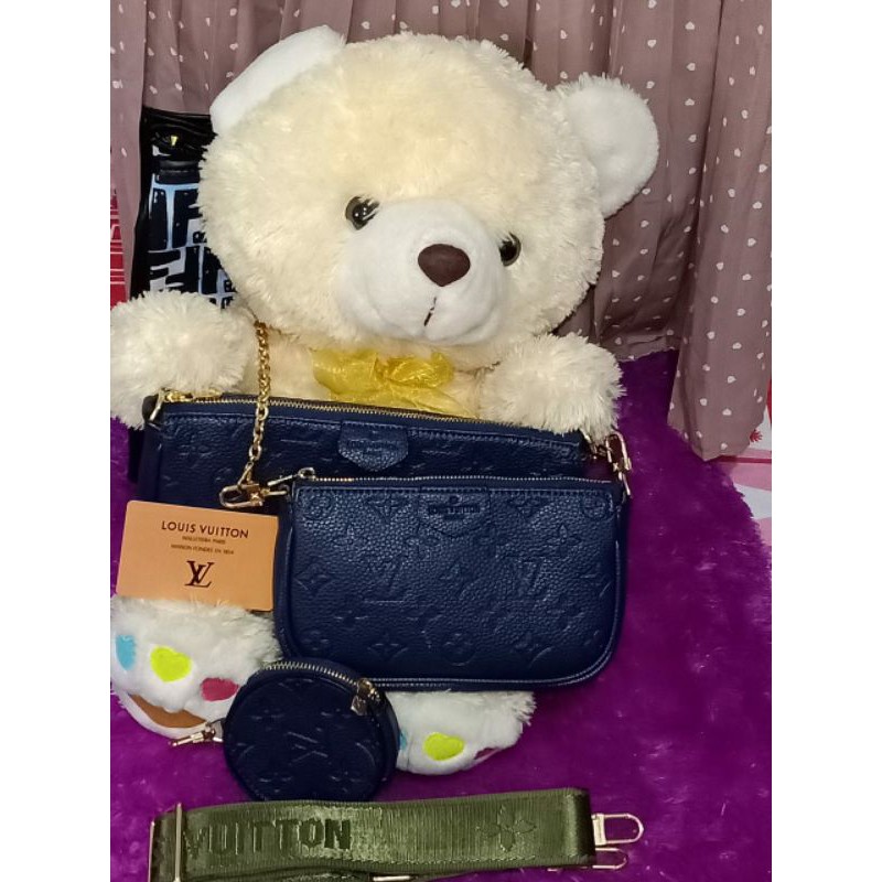 Tas Selempang LV Navy Kualitas Mirror
