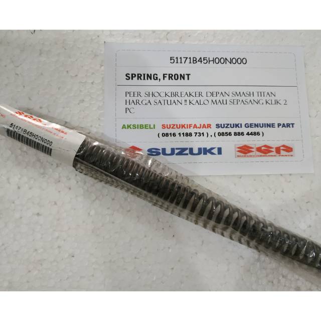 Peer Shockbreaker Depan Suzuki Smash Titan hrg satuan