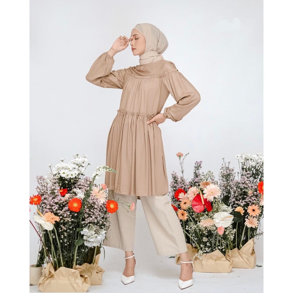 DISKON GRISELDA TUNIK - tunik terbaru / daily tunik / tunik busui / tunik lengan panjang