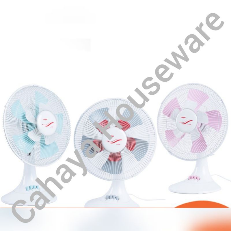 TURBO DESK FAN / KIPAS ANGIN MEJA DF 1082 TURBO 12 INCH