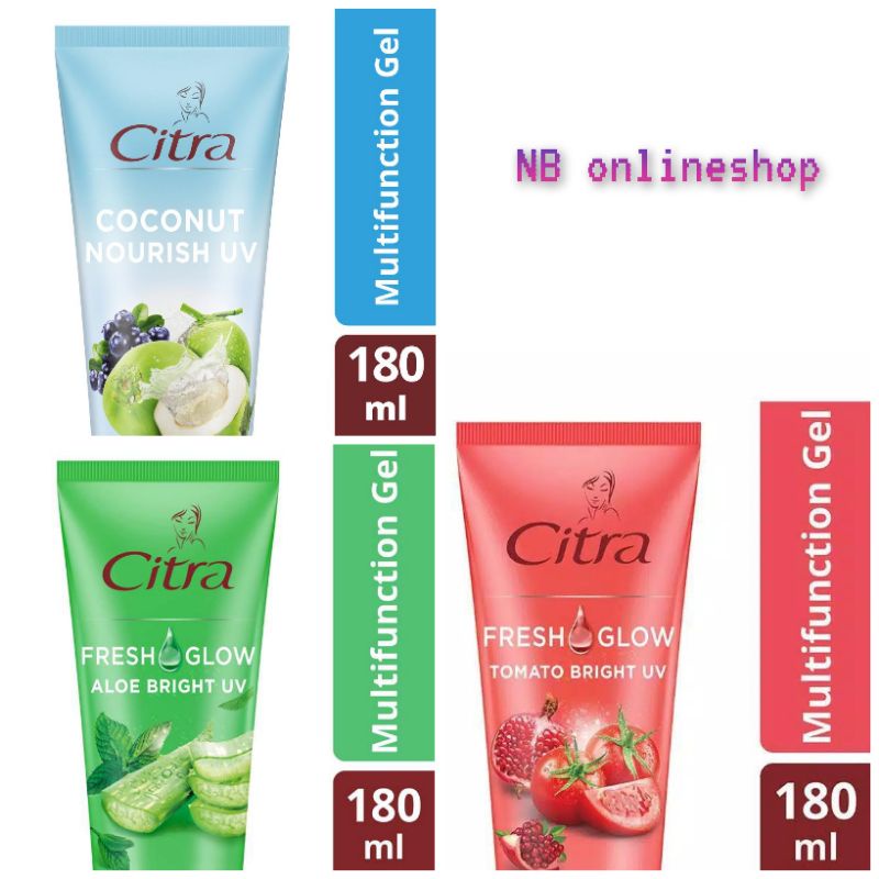 Citra Fresh Glow Multifunction 100ml Dan 180Ml