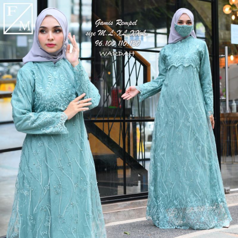 Gamis Lakuna Modern/ Kebaya Modern / Gamis Kebaya / Kebaya Gamis Modern / Gamis Pesta/ Gamis Lebaran