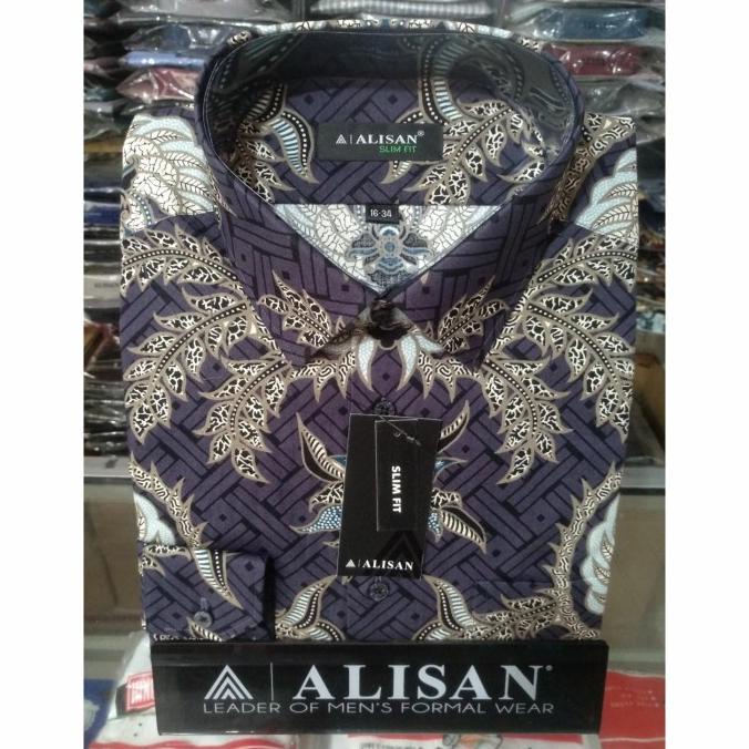 Batik Alisan slim fit lengan panjang 01