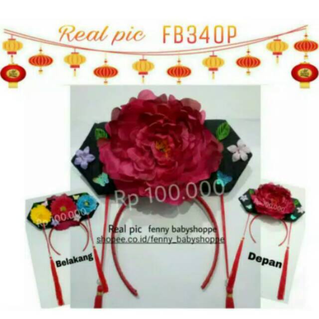 Aksesories FB340P bando putri huan zhu