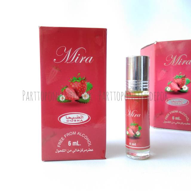 Parfum Minyak Wangi Dobha Aroma Mira Strawberry 6ml Original