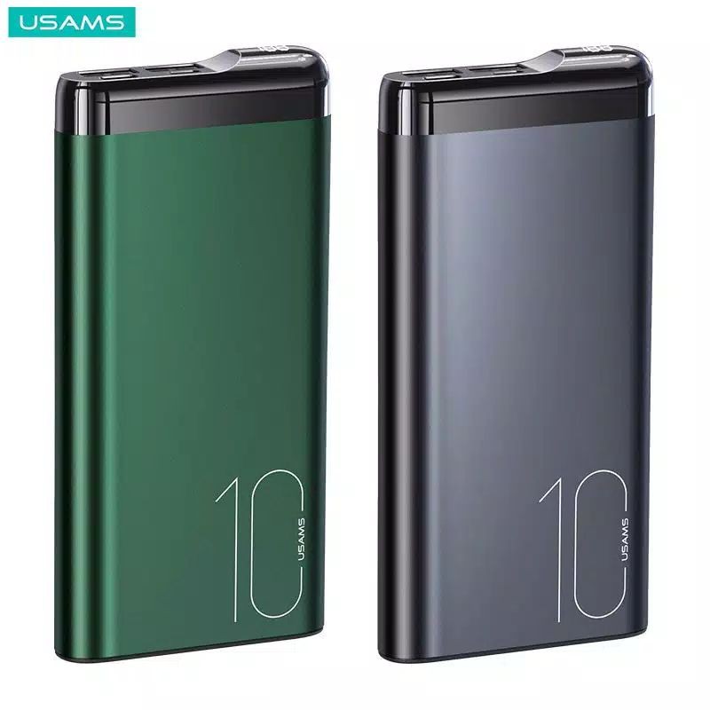 Usams Power bank 10000mAh Dual USB Digital Display US-CD148