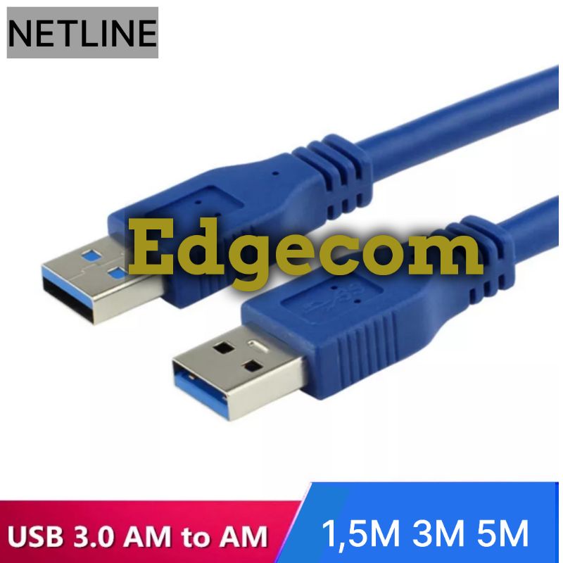 Kabel USB 3.0 A Male to A Male NETLINE