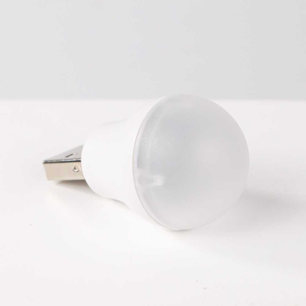 Oobest Lampu Bohlam LED USB Portable Light Cool White