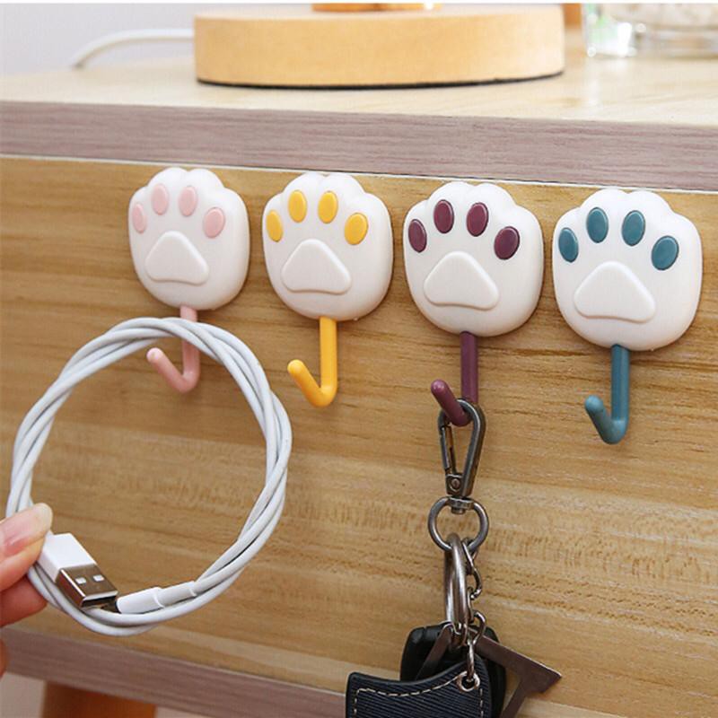 UNNISO -Gantungan Hook Motif Kaki Anjing /Gantungan Hook 1 Set Isi 8Pc