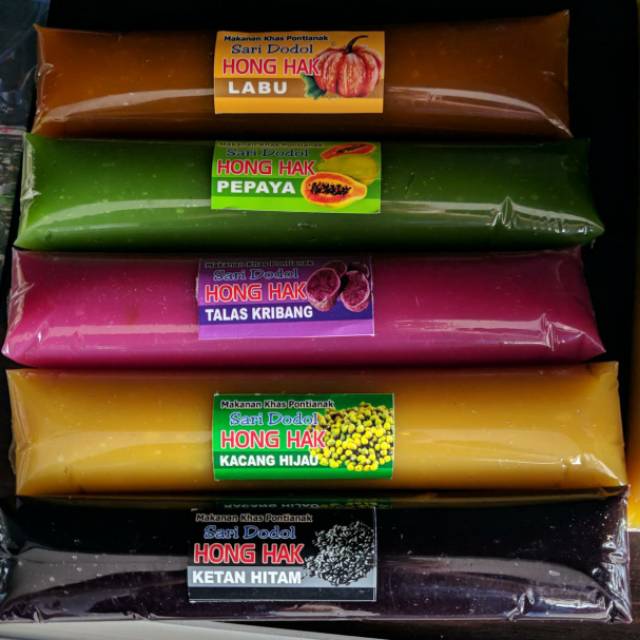 

Dodol Labu - Pepaya - Kacang Hijau - Ketan - Talas Kribang HONG HAK Honghak