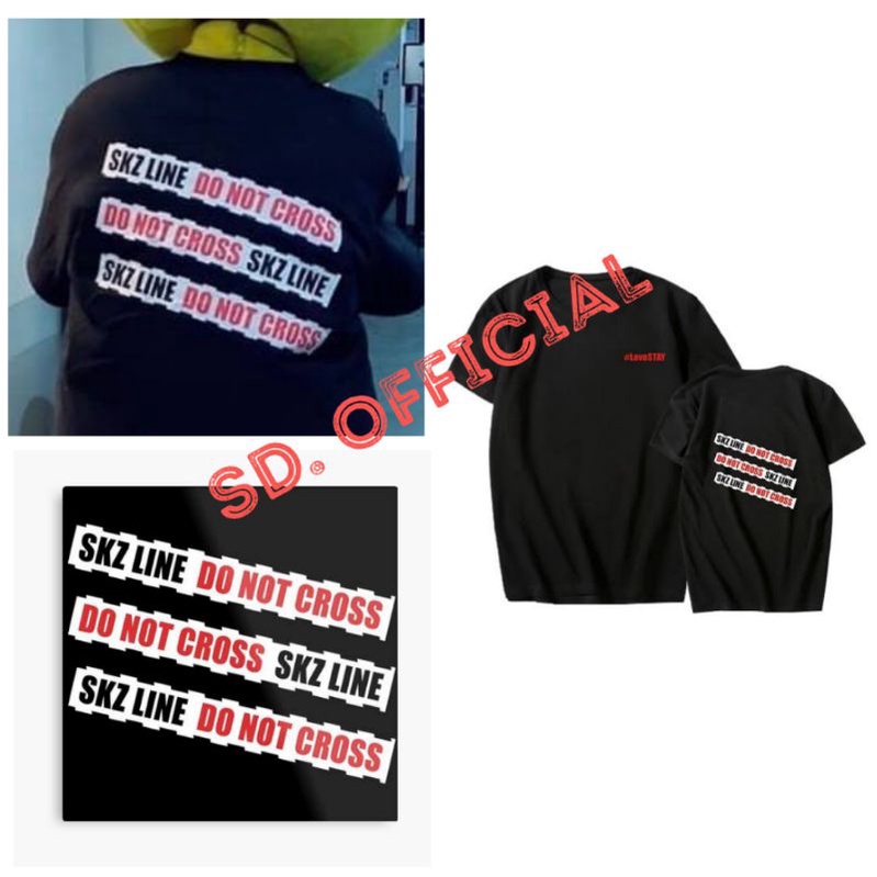 Kaos T-Shirt StrayKids Stay SKZ StayLove SKZ Line