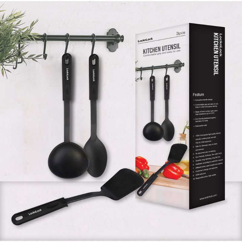 lock and lock spatula centong set  Lock and Lock Lock n Lock Lock&amp;Lock