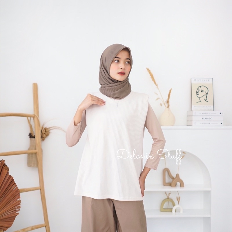 inner blouse basic knit