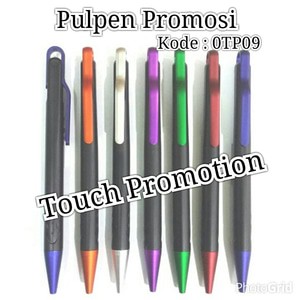 

Pulpen Promosi / Souvenir Kode T0P09 + Sablon