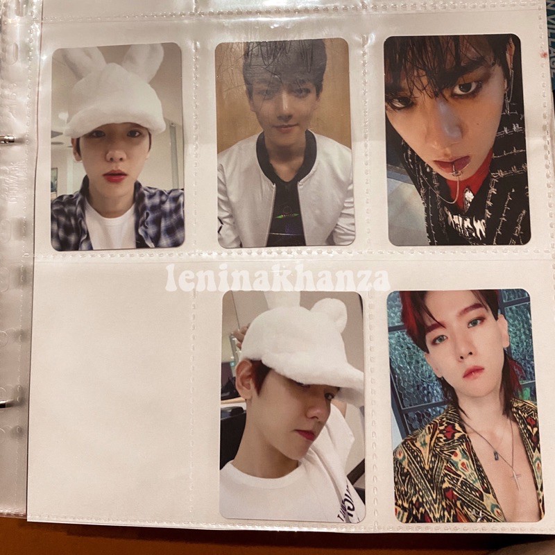 EXO Baekhyun For Life Monster Kokobop MAMA Photocard pc