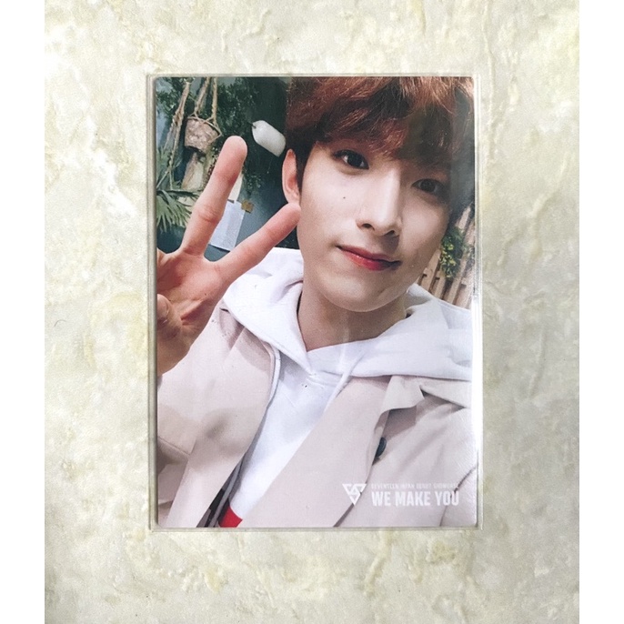 tc trading card pc photocard we make you wmy seventeen dk dokyeom no 023