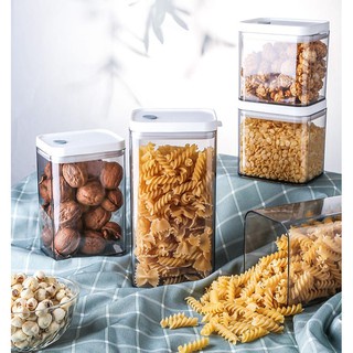 Toples Akrilik Kedap Udara - Food Container Easy Lock –  Penyimpanan Makanan Bumbu Dapur Kulkas