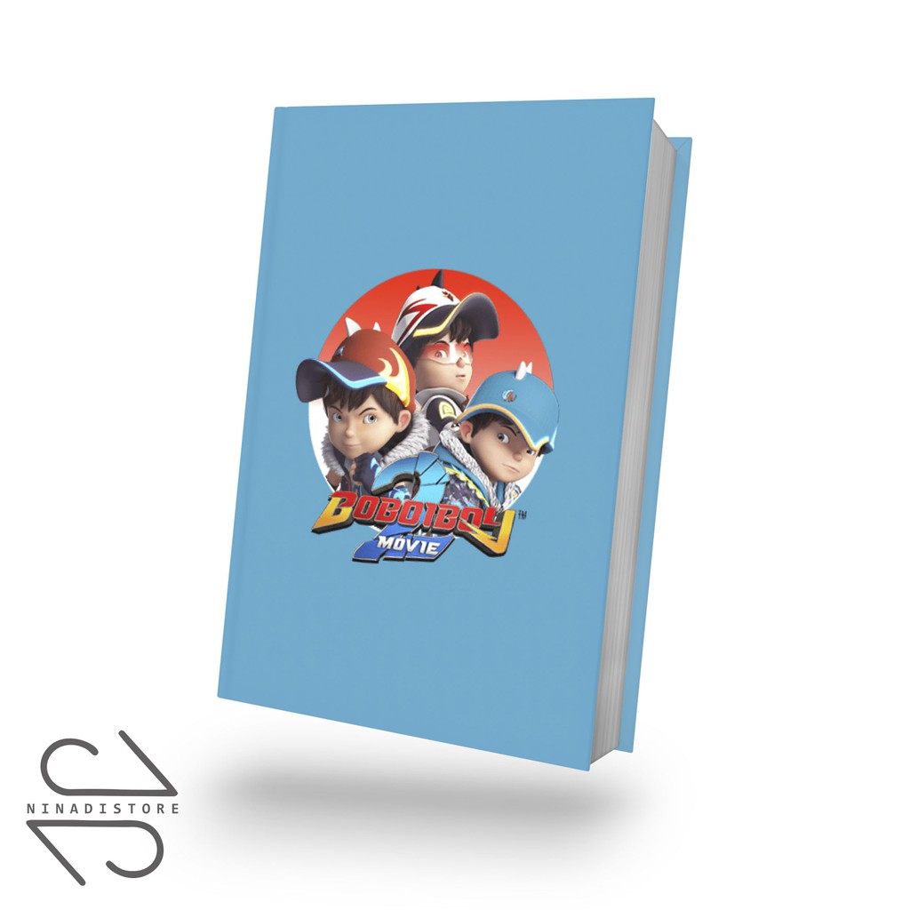 

Pocket Book/Notebook Boboiboy BBY03 Buku Tulis Catatan Note Agenda Planner, Journal, Diary, Gift / Premium Hardcover A6 isi polos dan garis