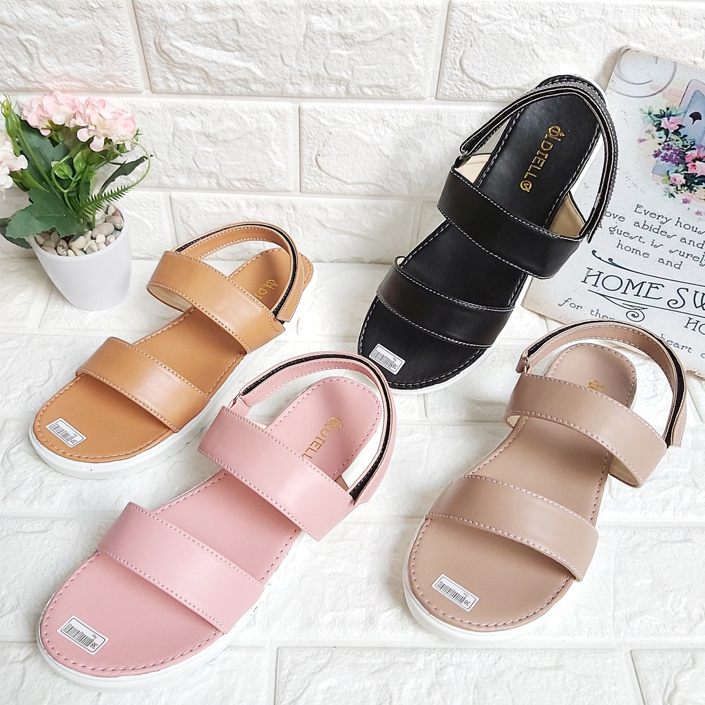  Sandal  Wanita  Casual Santai  Kokop tali dua model terbaru 