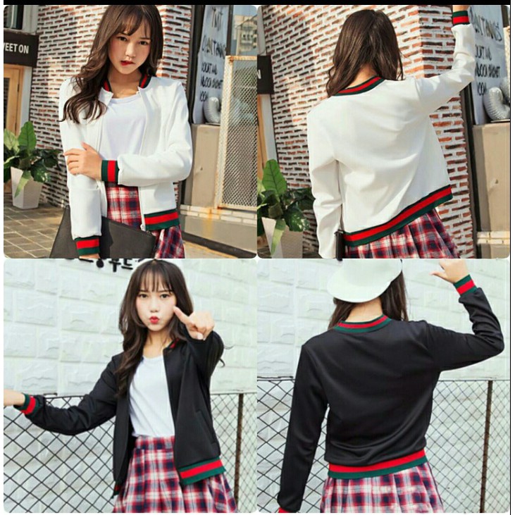 (COD) Jaket Vicci Varian Warna / Pakaian Wanita / Outerwear / Jaket