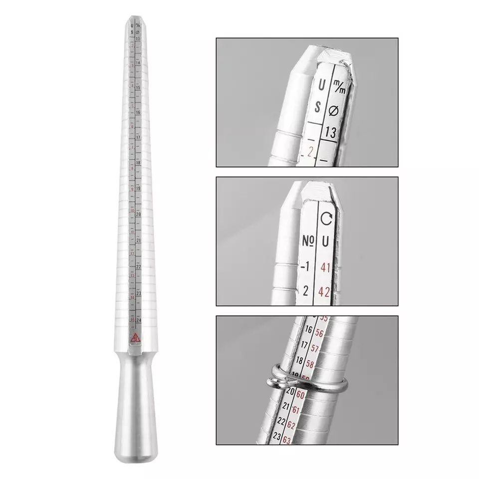 Alat Ukur Cincin Stainless / Ukuran Ring Cincin