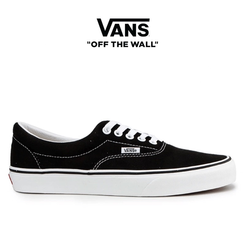 Vans Era Classic Black White | Sepatu Vans Original 100%