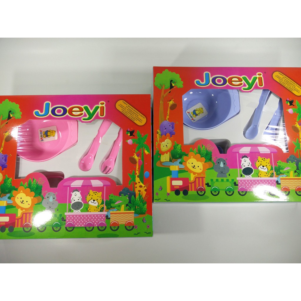 Feeding Set Joeyi KECIL | Tempat MAKAN Joeyi KECIL |Kado Bayi