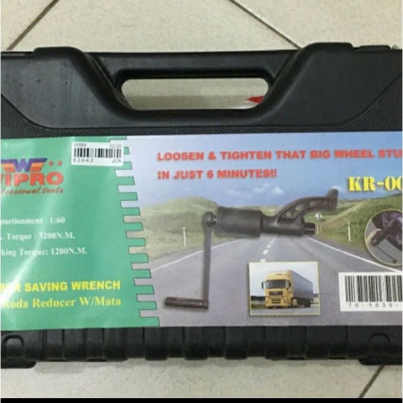 Kunci torsi roda truck/labor saving wrench wipro