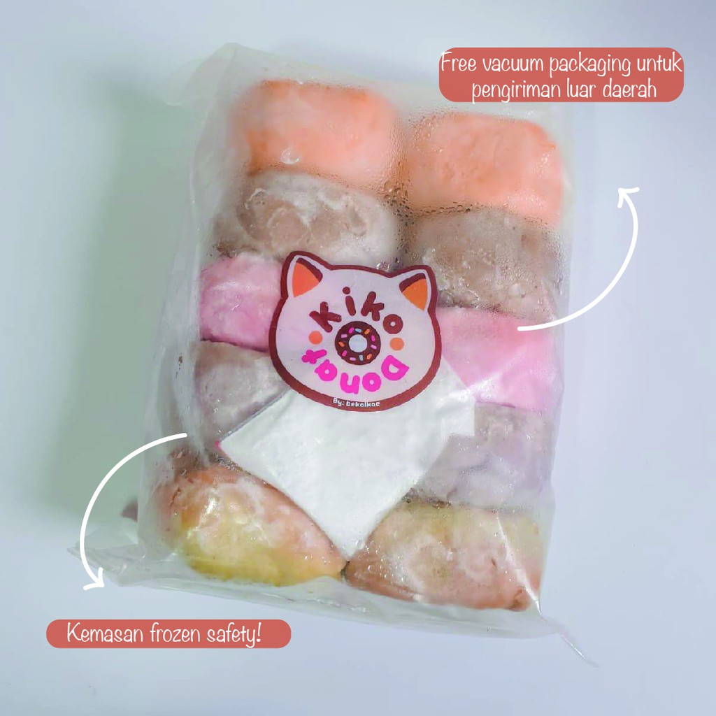 

[READY] Kiko Donat Kentang Frozen Premium Original & Aneka Rasa