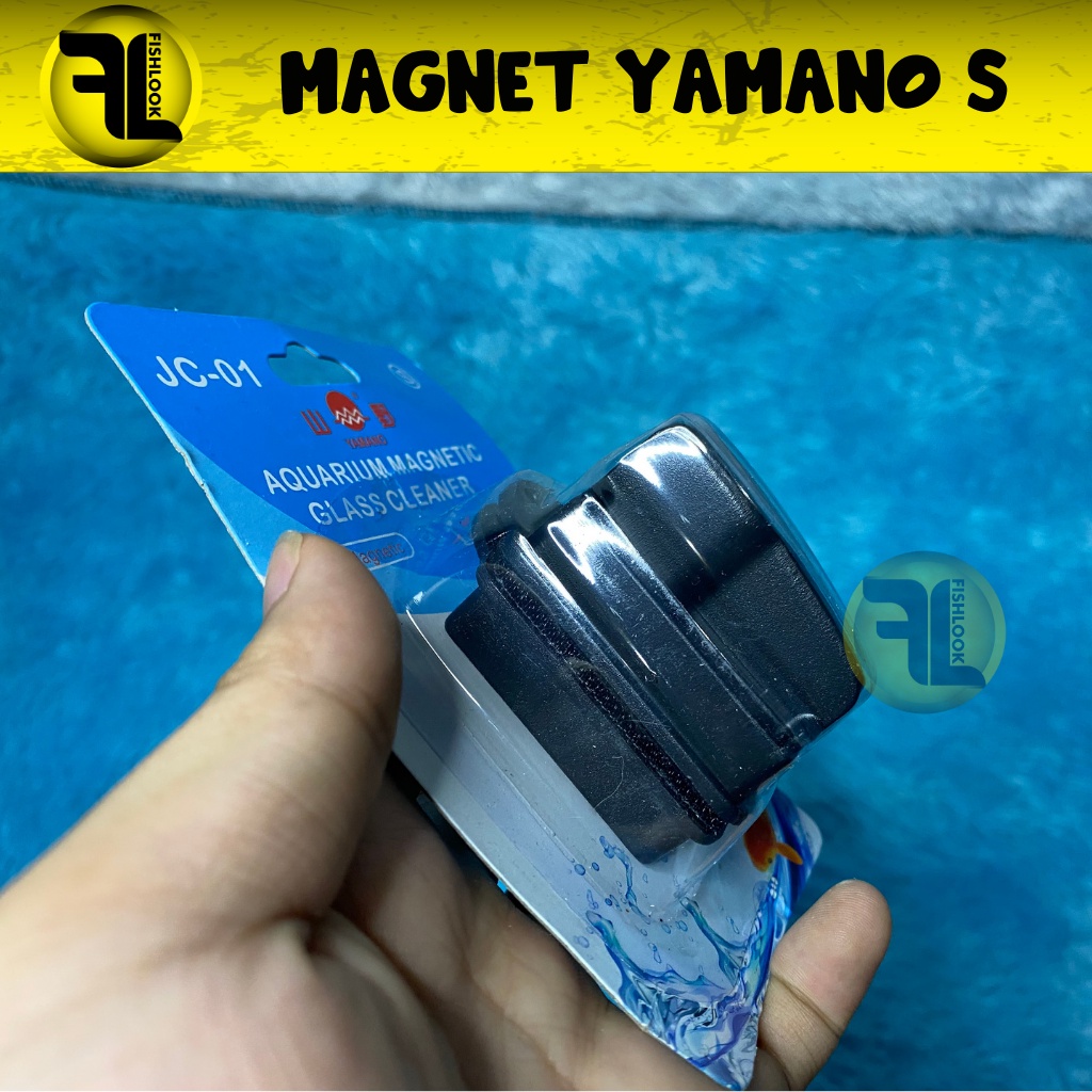 Yamano JC 01 Small Magnet Pembersih Kaca Aquarium Aquascape Magnetic