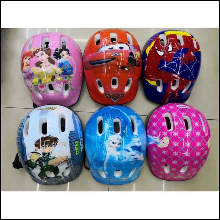 SPECIAL helm dan deker sepatu  roda  anak  set TERMURAH 