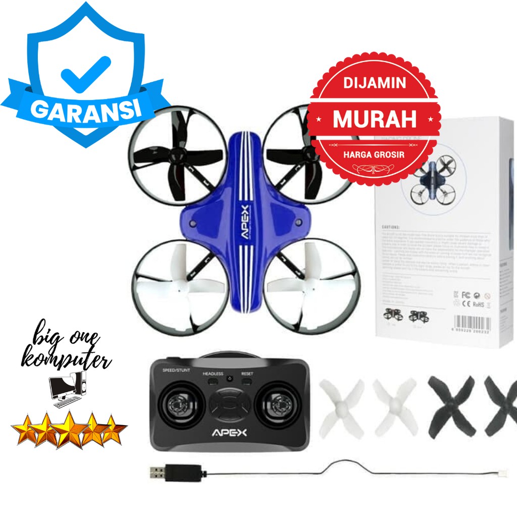 Racing Drone Ghost Blue APEX GD65 Mini Drone Original Resmi