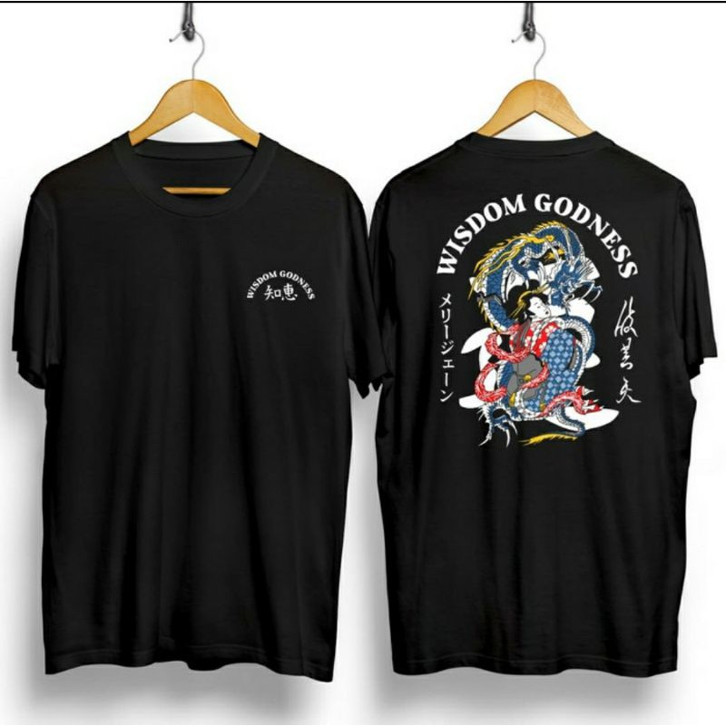 Kaos Baju Distro Keren Motif Wisdom Godness