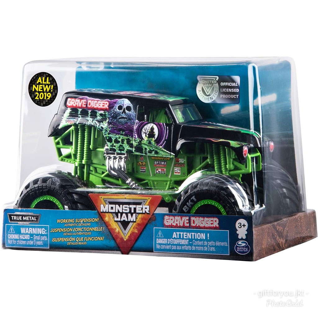 grave digger car toy