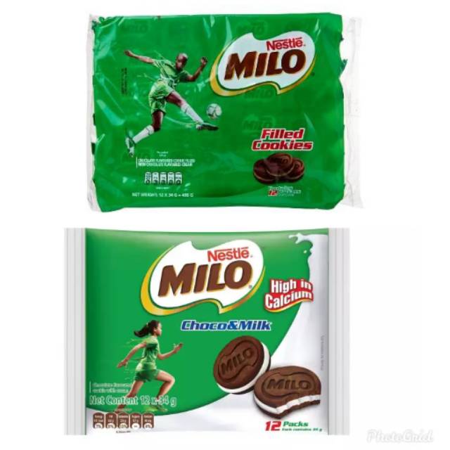 

Milo sandwich cookies - choco&milk and choco