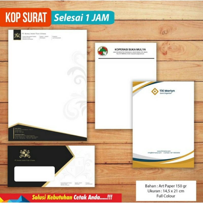 

CETAK MURAH KOP DAN AMPLOP PERUSAHAAN