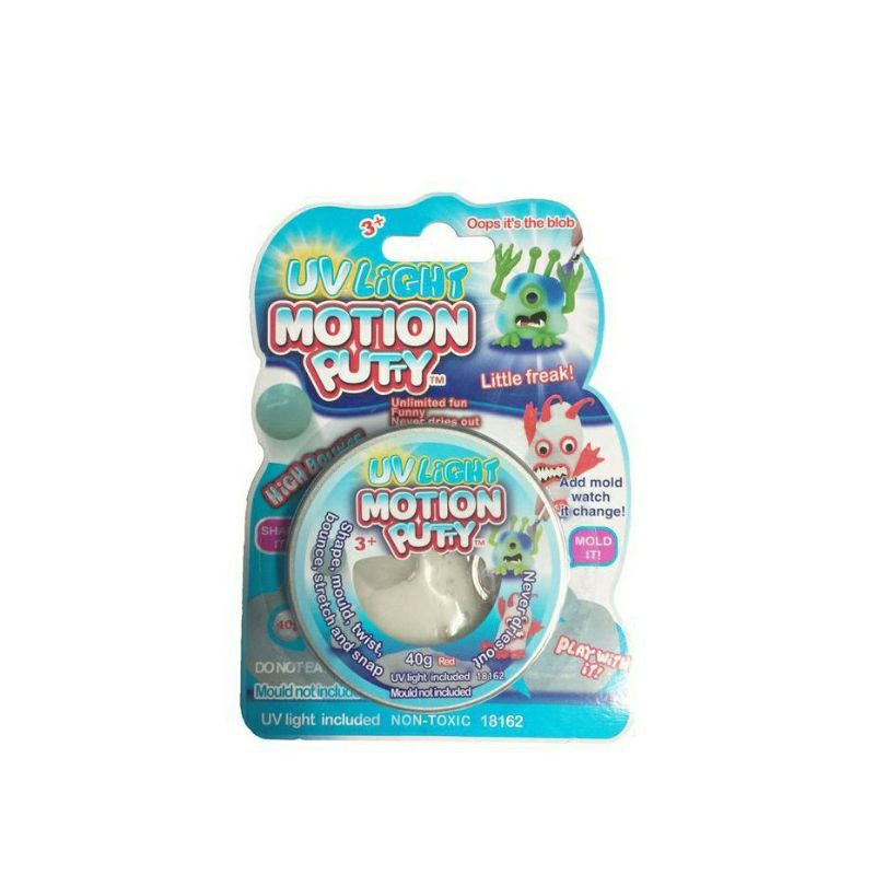 Motion Putty UV Light - Mainan Slime