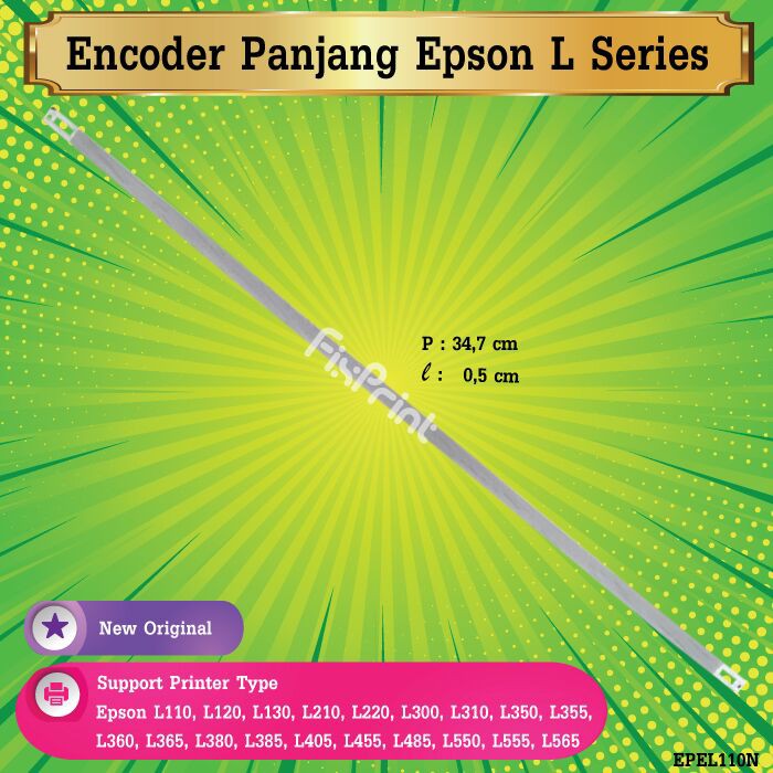 Encoder Panjang Printer Epson L120 L310 L360 L220 L565 L110 L55 L355 L555 L365 Timing Line Strip