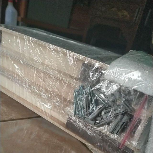 Set Rak Ambalan Dinding Minimalis 3 Pcs Uk. 30,30,40 Cm