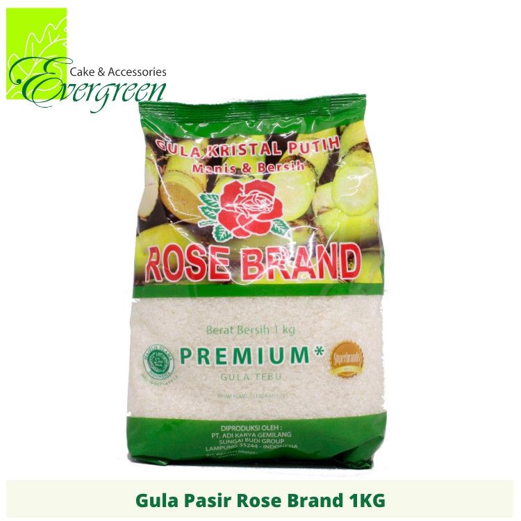 

Gula Pasir Tebu Rose Brand 1KG