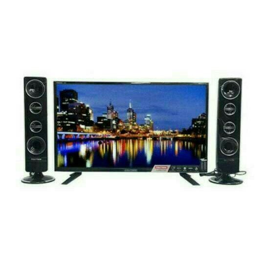 Penawaranspesial TV LED POLYTRON 32 inch 32t106 - TV LED 32 speker tower - Bluetooth  Berkualitas