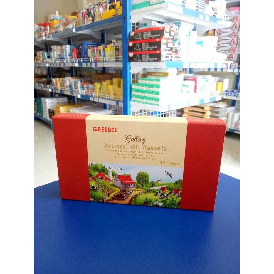 

Crayon 12 warna Greebel Artist