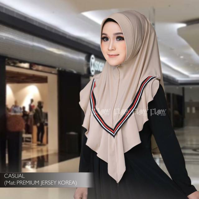 Jilbab Flow Casual by Flow Hijab