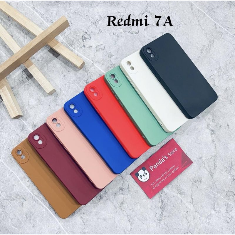 Softcase Pro Camera Redmi 7A Candy Case Full Color 3D Silikon TPU