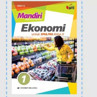 Buku Mandiri Erlangga Ekonomi Sma Kelas 10 K13 Soal Jawaban Kurtilas Shopee Indonesia