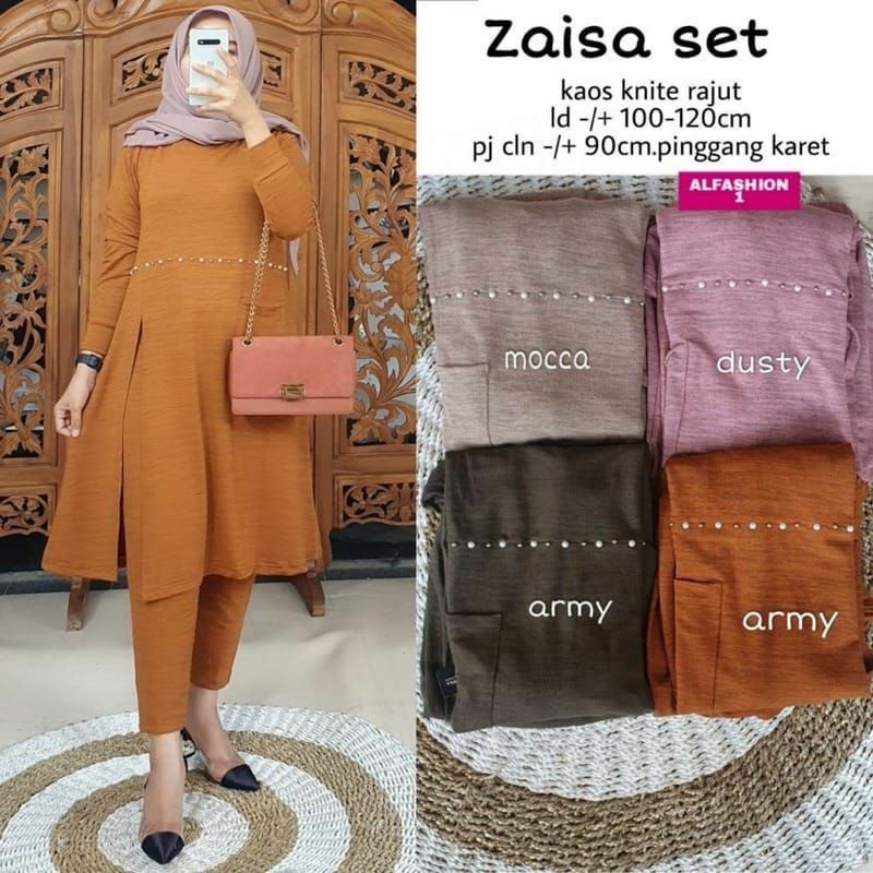 MC- etelan Wanita Terbaru Zaisa Set / Zaira Set by Mumu Fashion Hijab Solo