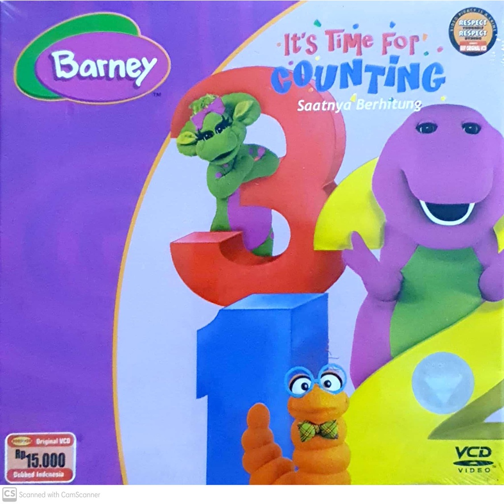 Barney It's Time for Counting | VCD Original